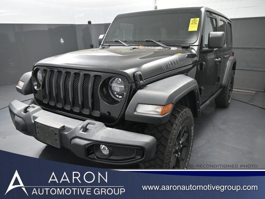 used 2022 Jeep Wrangler car, priced at $30,000