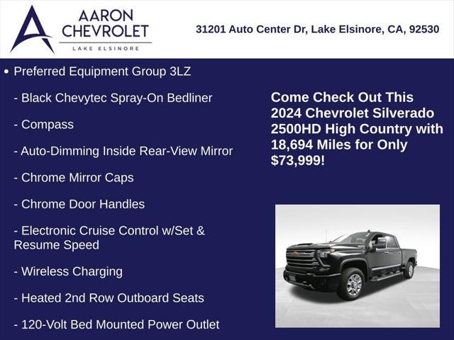 used 2024 Chevrolet Silverado 2500 car, priced at $73,999