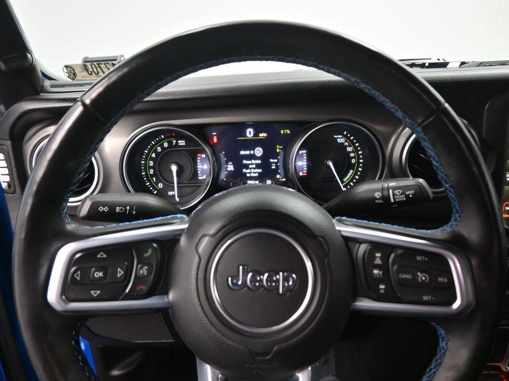used 2022 Jeep Wrangler Unlimited 4xe car, priced at $36,288