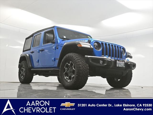 used 2022 Jeep Wrangler Unlimited 4xe car, priced at $35,888
