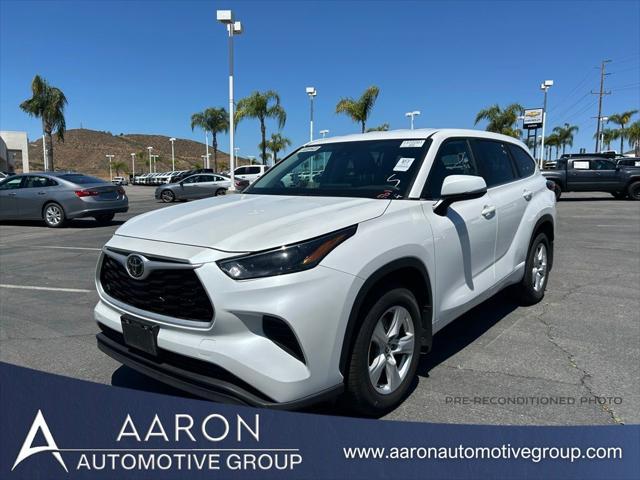 used 2023 Toyota Highlander car, priced at $32,844