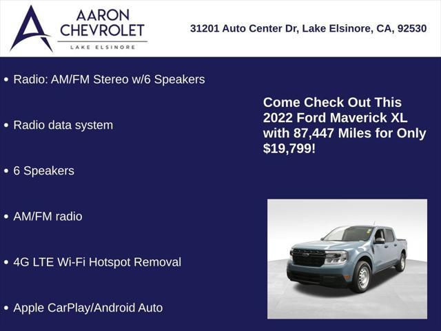 used 2022 Ford Maverick car, priced at $19,799