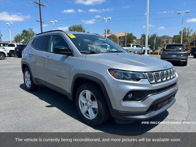 used 2022 Jeep Compass car, priced at $18,599