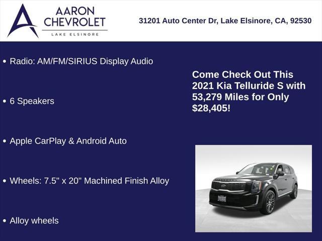 used 2021 Kia Telluride car, priced at $28,405
