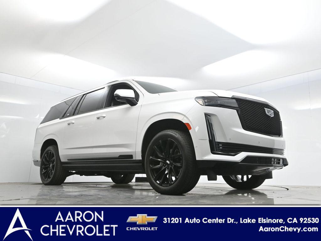 used 2023 Cadillac Escalade ESV car, priced at $85,000