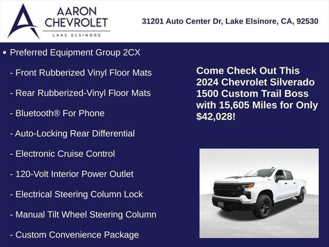 used 2024 Chevrolet Silverado 1500 car, priced at $42,028
