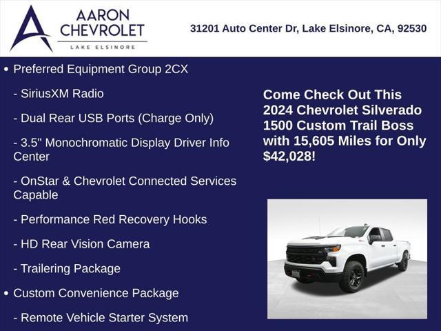 used 2024 Chevrolet Silverado 1500 car, priced at $42,028
