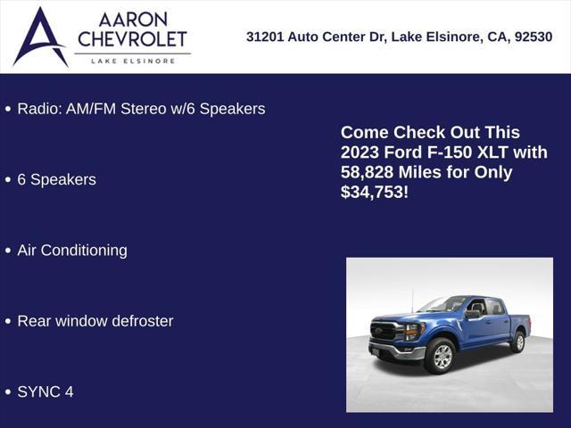 used 2023 Ford F-150 car, priced at $34,753