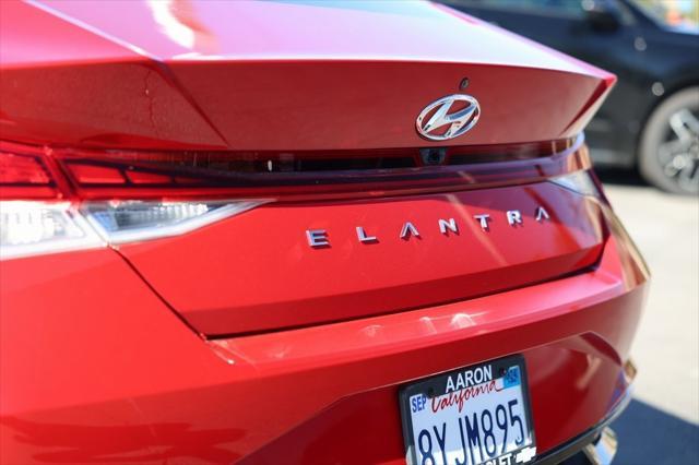 used 2021 Hyundai Elantra car, priced at $16,720