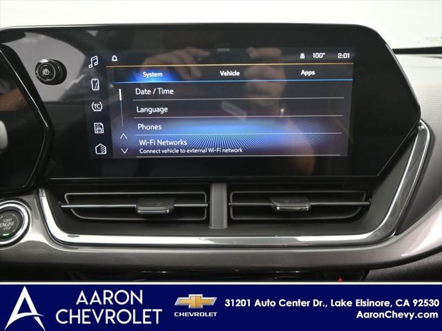 new 2025 Chevrolet Trax car, priced at $27,854