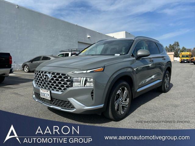used 2021 Hyundai Santa Fe car, priced at $21,618