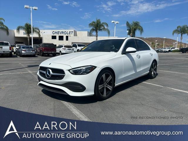 used 2022 Mercedes-Benz C-Class car, priced at $34,655