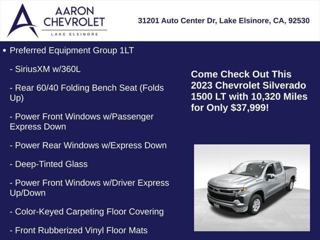 used 2023 Chevrolet Silverado 1500 car, priced at $37,999