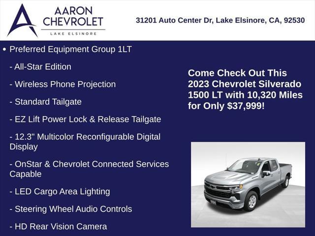 used 2023 Chevrolet Silverado 1500 car, priced at $37,999