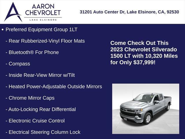 used 2023 Chevrolet Silverado 1500 car, priced at $37,999