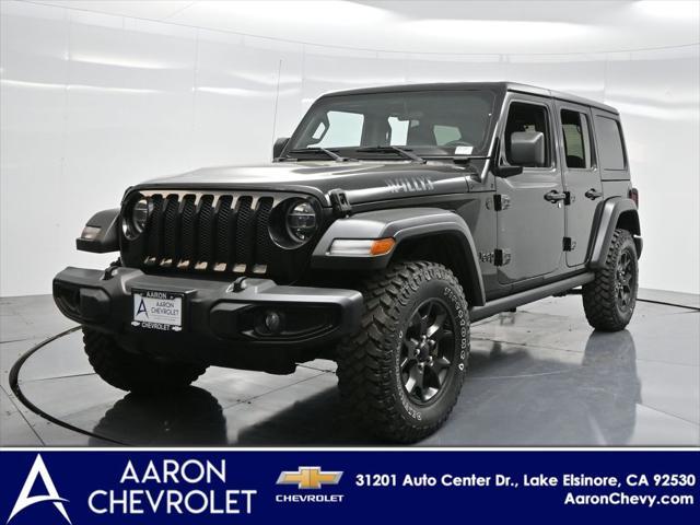 used 2021 Jeep Wrangler car, priced at $29,999