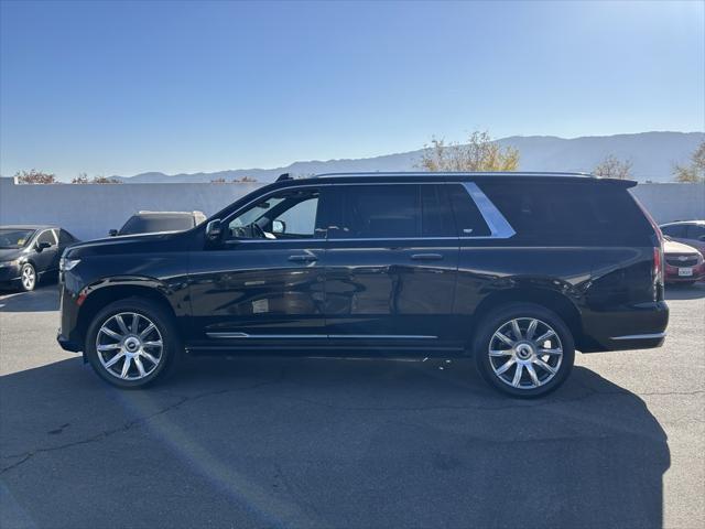 used 2023 Cadillac Escalade ESV car, priced at $78,911