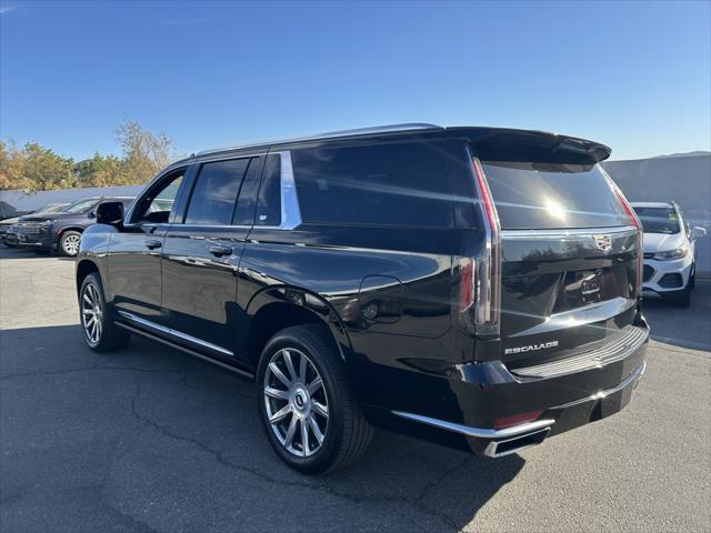 used 2023 Cadillac Escalade ESV car, priced at $78,911