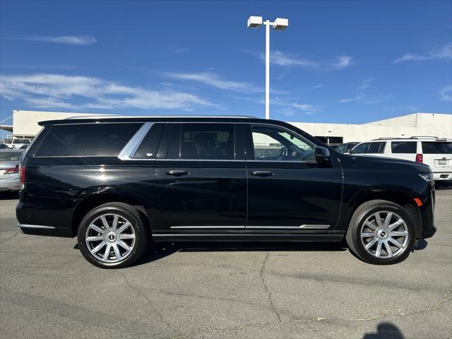 used 2023 Cadillac Escalade ESV car, priced at $78,911