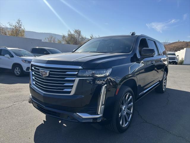 used 2023 Cadillac Escalade ESV car, priced at $78,911