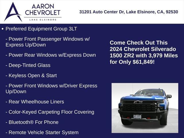 used 2024 Chevrolet Silverado 1500 car, priced at $61,849