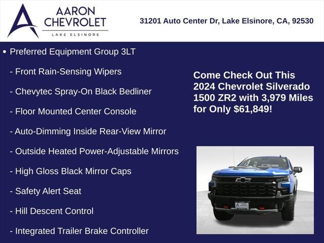 used 2024 Chevrolet Silverado 1500 car, priced at $61,849