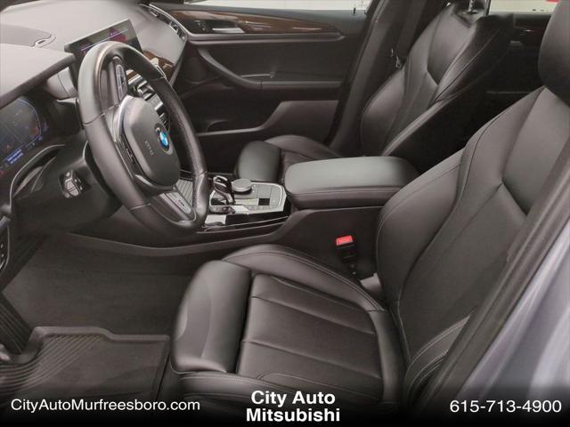 used 2023 BMW X3 car, priced at $33,988