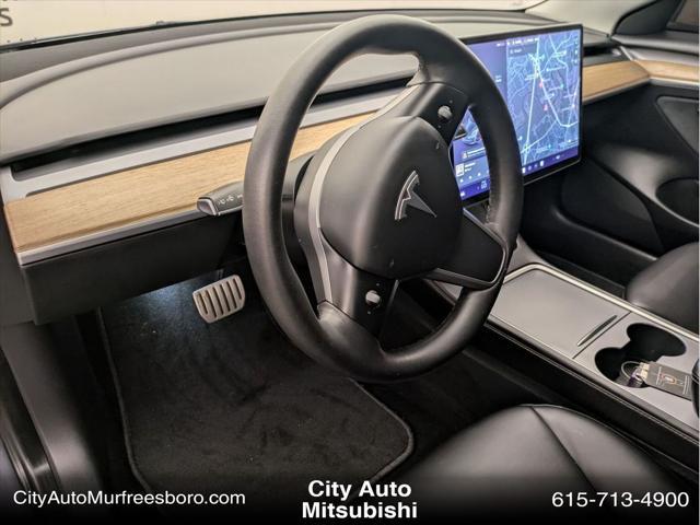 used 2022 Tesla Model 3 car, priced at $29,940