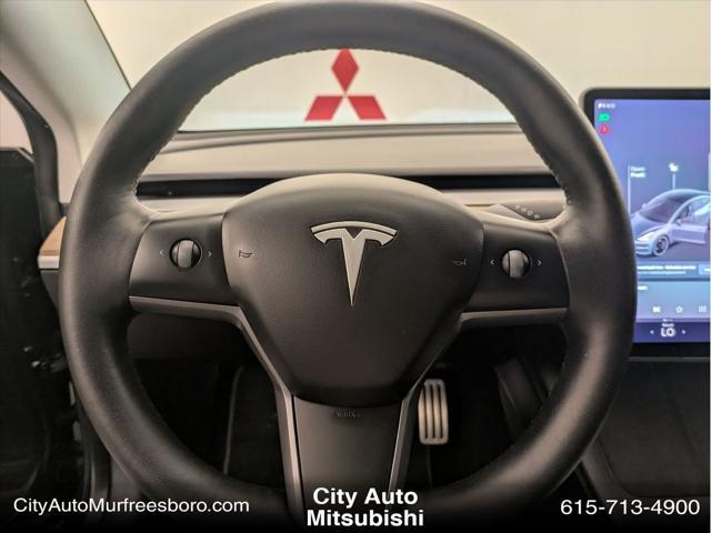 used 2022 Tesla Model 3 car, priced at $29,940
