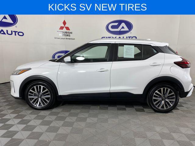 used 2021 Nissan Kicks car, priced at $17,400