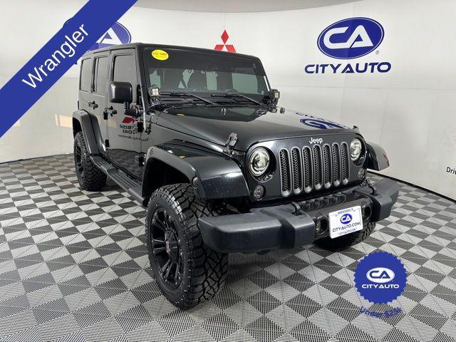 used 2014 Jeep Wrangler Unlimited car, priced at $19,988