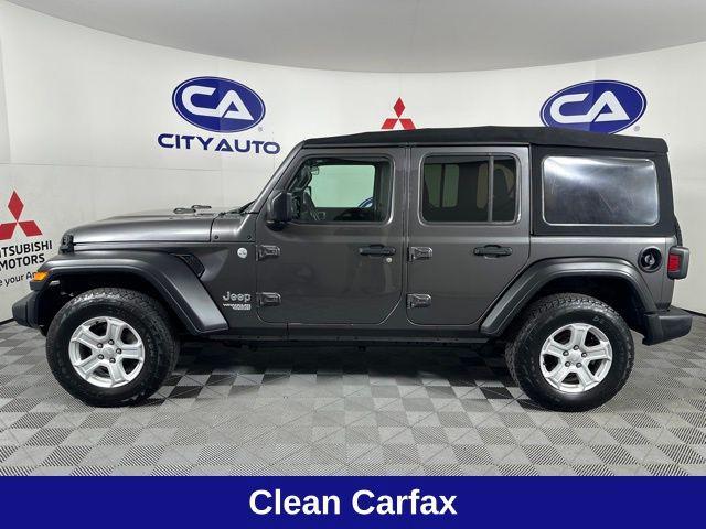 used 2020 Jeep Wrangler Unlimited car, priced at $26,940