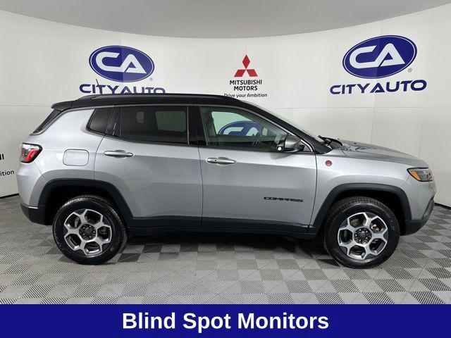 used 2022 Jeep Compass car, priced at $23,700