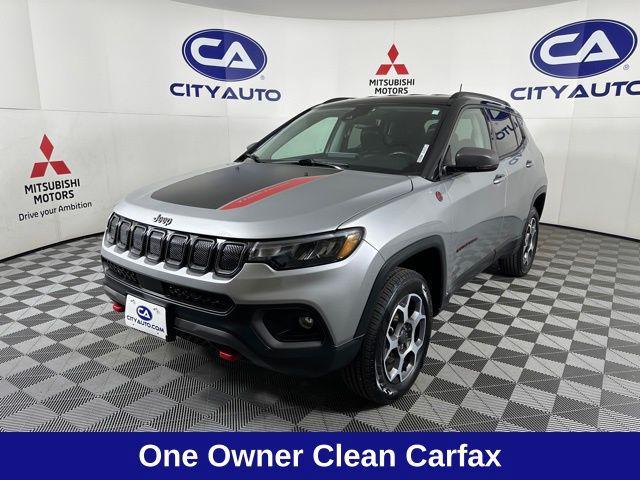 used 2022 Jeep Compass car, priced at $23,700