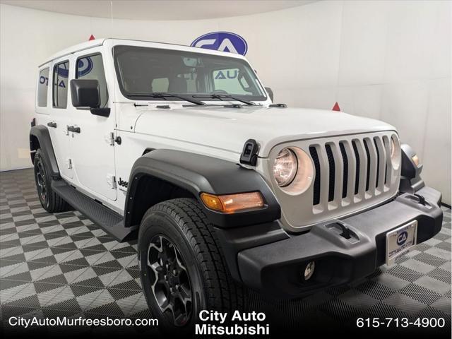 used 2021 Jeep Wrangler Unlimited car, priced at $28,550