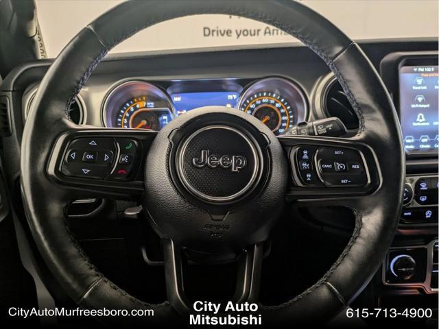 used 2021 Jeep Wrangler Unlimited car, priced at $28,550