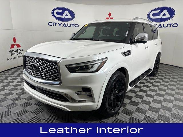 used 2021 INFINITI QX80 car, priced at $38,988