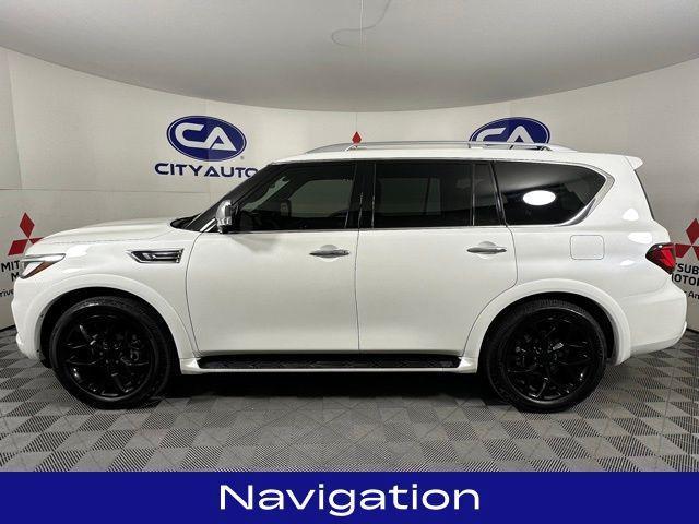 used 2021 INFINITI QX80 car, priced at $38,988