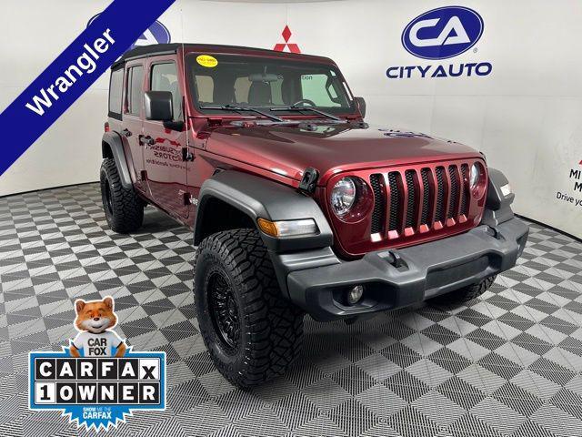 used 2021 Jeep Wrangler Unlimited car, priced at $32,500