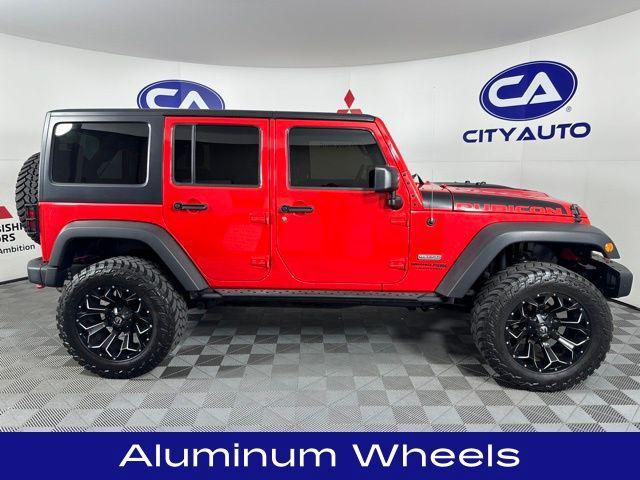 used 2018 Jeep Wrangler JK Unlimited car, priced at $31,500