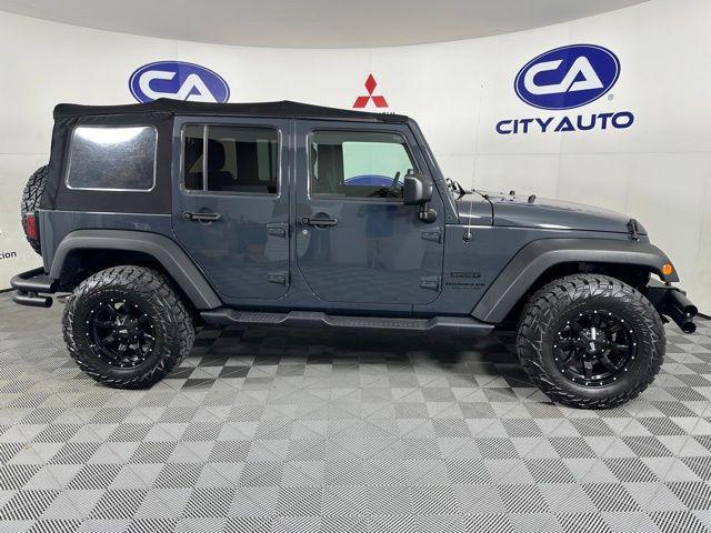 used 2016 Jeep Wrangler Unlimited car, priced at $24,980