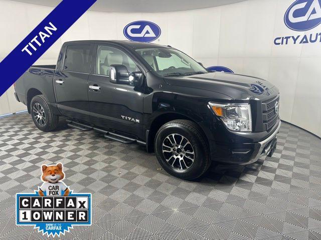 used 2021 Nissan Titan car, priced at $29,910