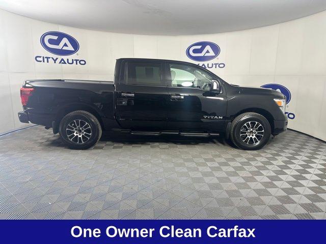 used 2021 Nissan Titan car, priced at $29,910