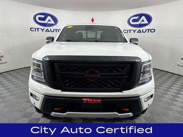 used 2022 Nissan Titan car, priced at $41,880