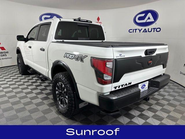 used 2022 Nissan Titan car, priced at $41,880