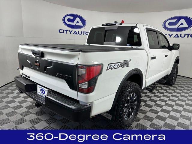 used 2022 Nissan Titan car, priced at $41,880