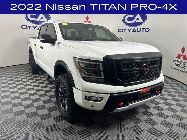 used 2022 Nissan Titan car, priced at $41,880