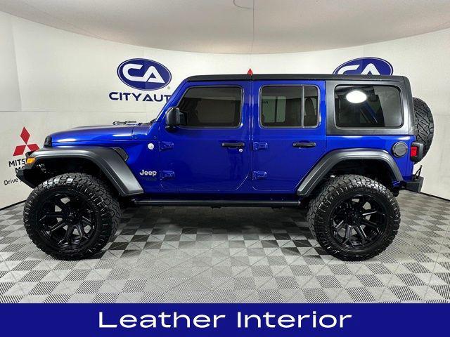 used 2018 Jeep Wrangler Unlimited car, priced at $27,580