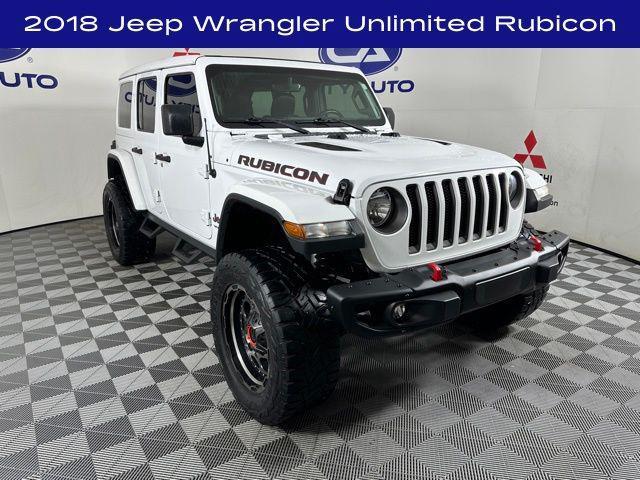 used 2018 Jeep Wrangler Unlimited car, priced at $39,500