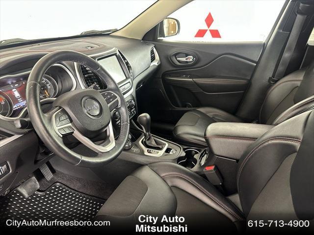 used 2017 Jeep Cherokee car, priced at $17,910